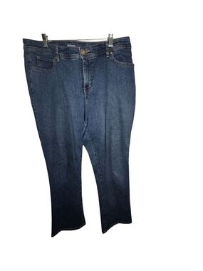 Style & Co Curvy Tummy Control Modern Bootcut Jeans Size 16 Medium Wash Stretch